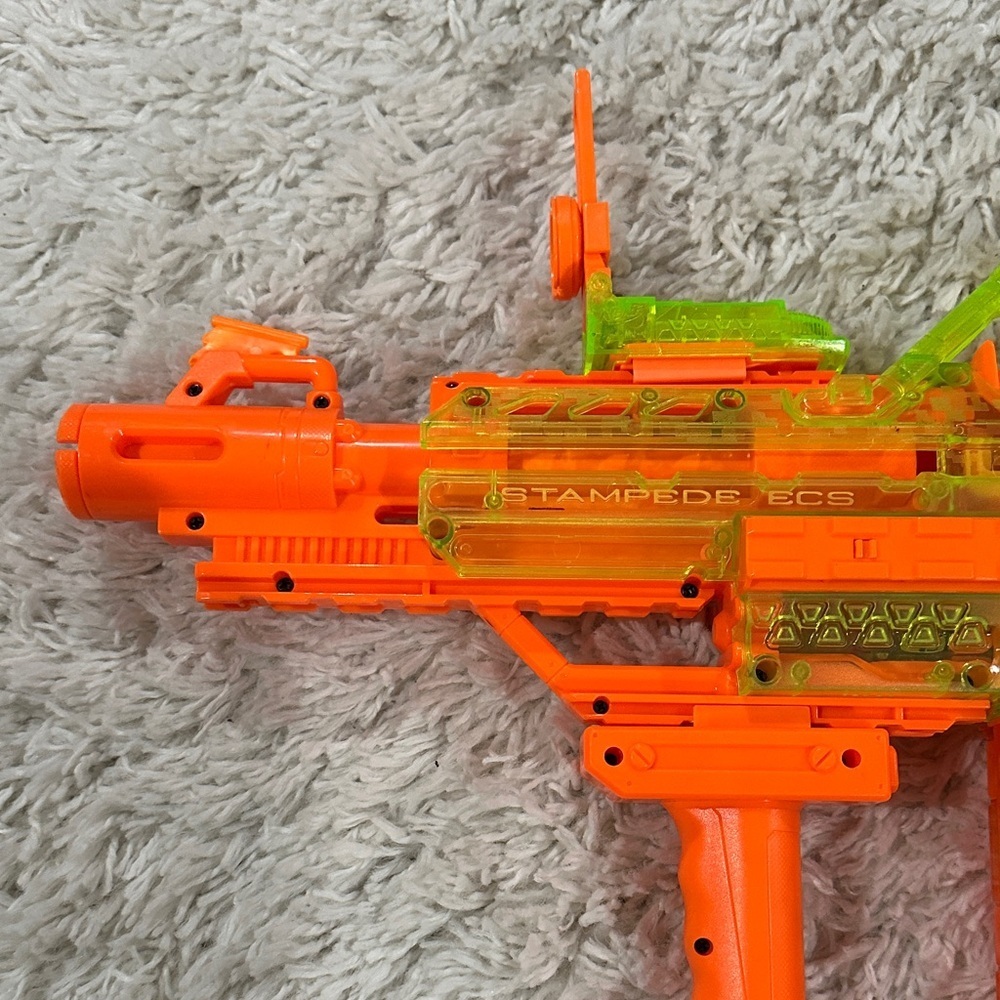 COLLECTABLE Nerf N-Strike Stampede ECS, Sonic Series Tactical Blaster - Picture 11 of 11